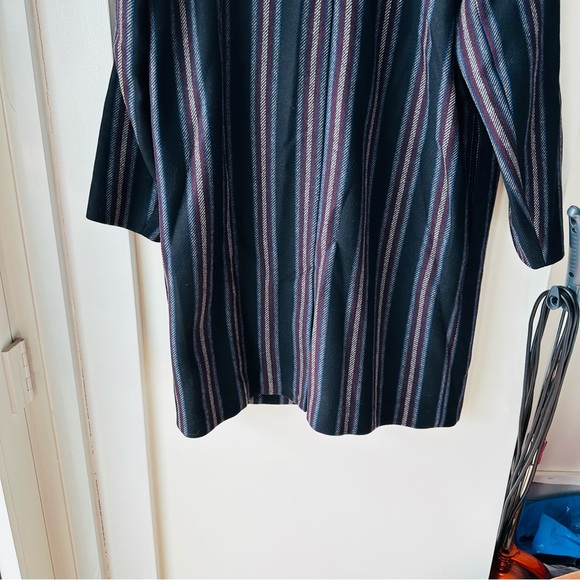 NWT & other stories Striped Wool Blend Coat - US 4 - Picture 8 of 9